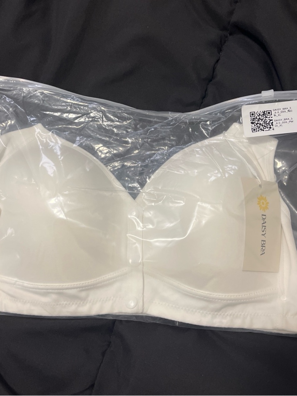 Daisy Seamless Bra in White